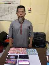 Pelaku Judi Higgs Domino, Diamankan Polres Inhu Berikut Barang Buktinya