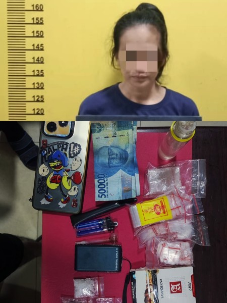 Rumah IRT Muda Digrebek Polsek Pasir Penyu, Ditemukan Sabu Dalam Kotak Rokok