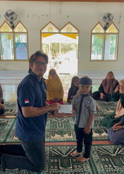 Wujud Kepedulian PT TPP Astra Agro, Santuni Anak Yatim di 20 Desa saat momen bulan Suci Ramadan