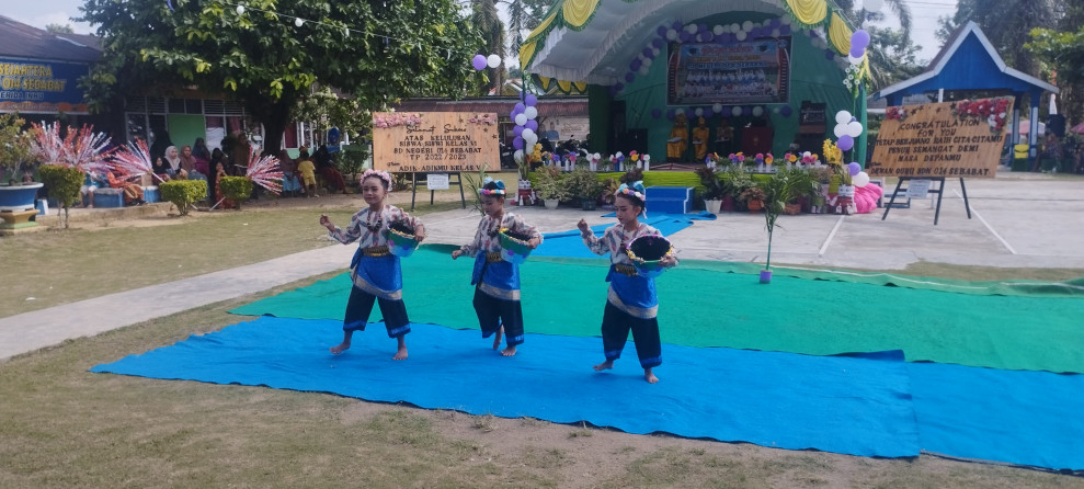 Meriah!! Acara Perpisahan Siswa/i Kelas VI SDN 014 Sibabat