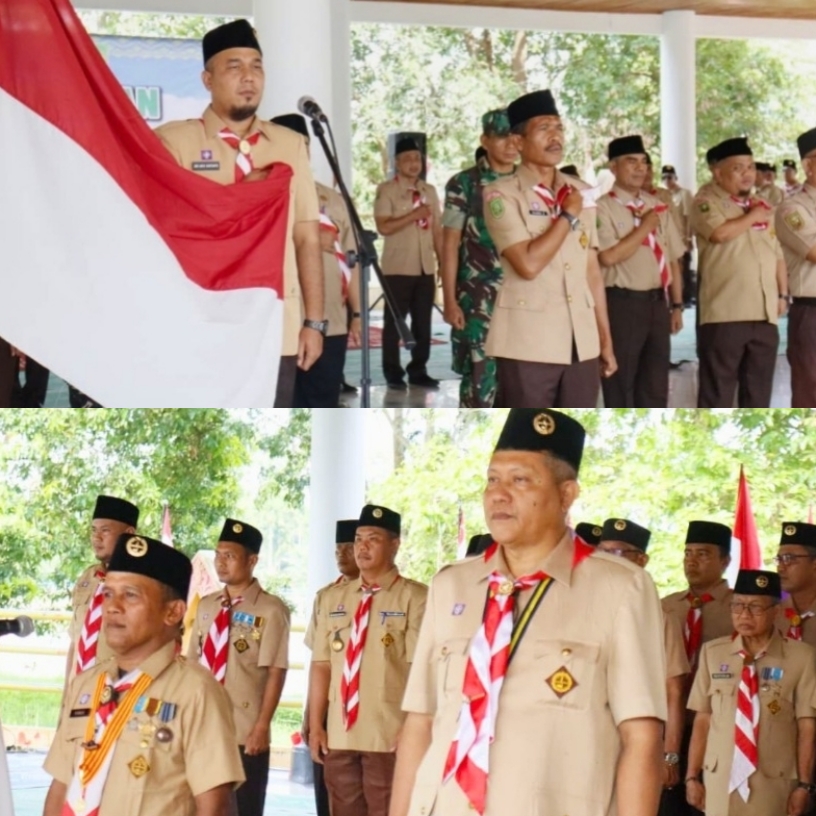 Pelantikan Mabicab Gerakan Pramuka Inhu Perkuat Pembinaan Generasi Muda