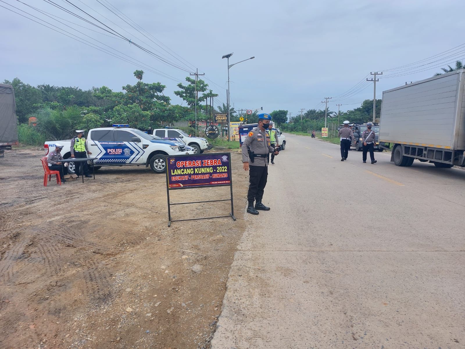 Optimalkan Operasi Zebra LK 2022, Satlantas Polres Inhu Razia di 3 Titik