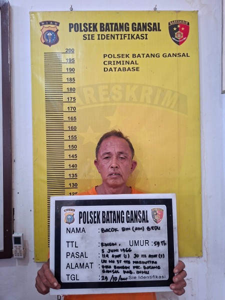 Diduga Edarkan Narkoba, Warga Desa Ringin Diamankan Polisi