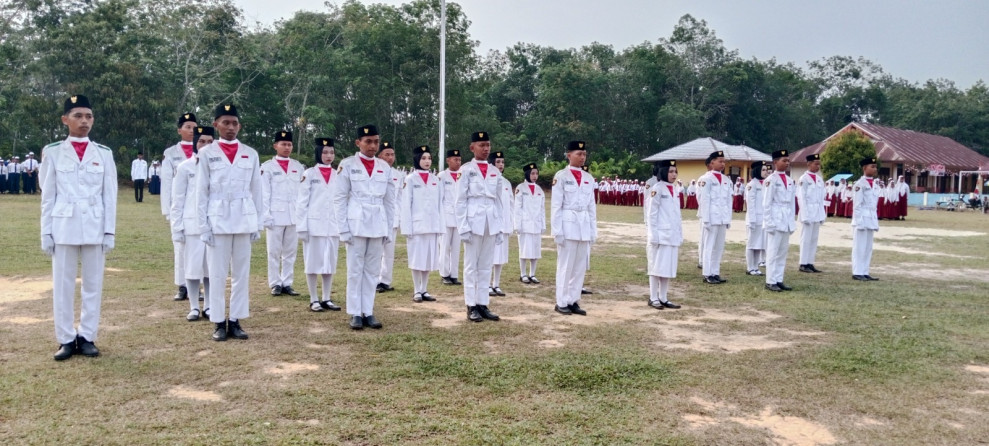 Kades Purwono Jadi Irup HUT RI ke 78 di Desa Tanah Datar