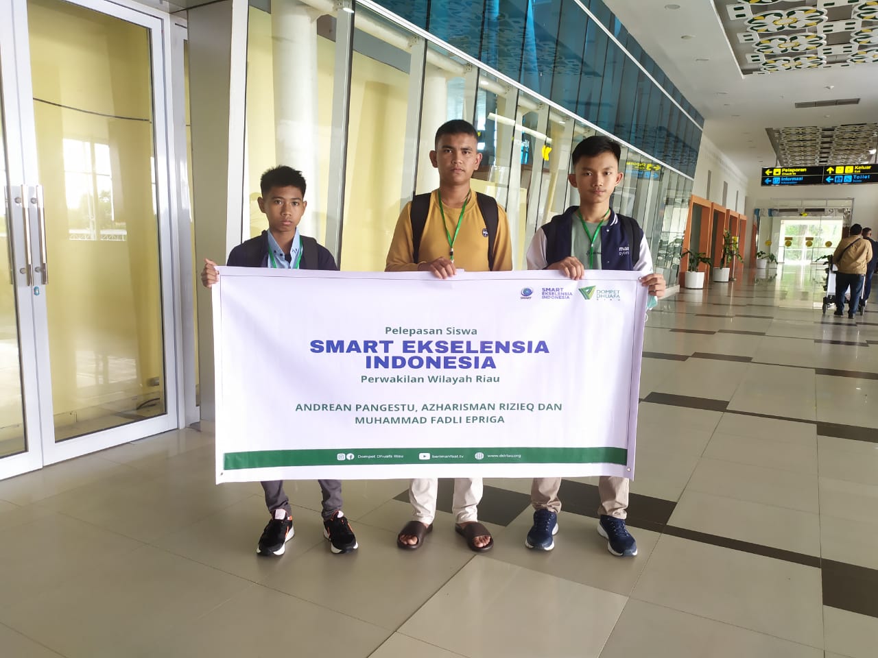 Tiga Putra Riau Mendapatkan Beasiswa SMART Ekselensia Bogor