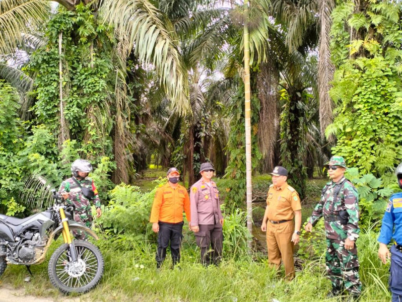 Koramil 03/Seberida, Laksanakan Apel dan Patroli Gabungan Karhutla