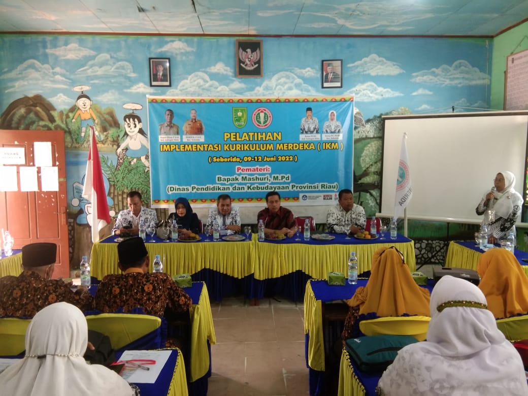 PC PGRI Kecamatan Seberida, Adakan Pelatihan IKM Bagi Para Guru