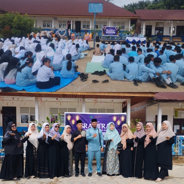 Peringati Isra Mi’raj, SMPN 4 Seberida Hadirkan Tausiyah Inspiratif