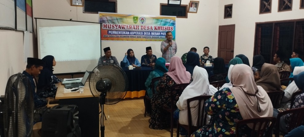 Gelar Musdesus, Berikut Susunan Pengurus Koperasi Merah Putih Desa Danau Tiga