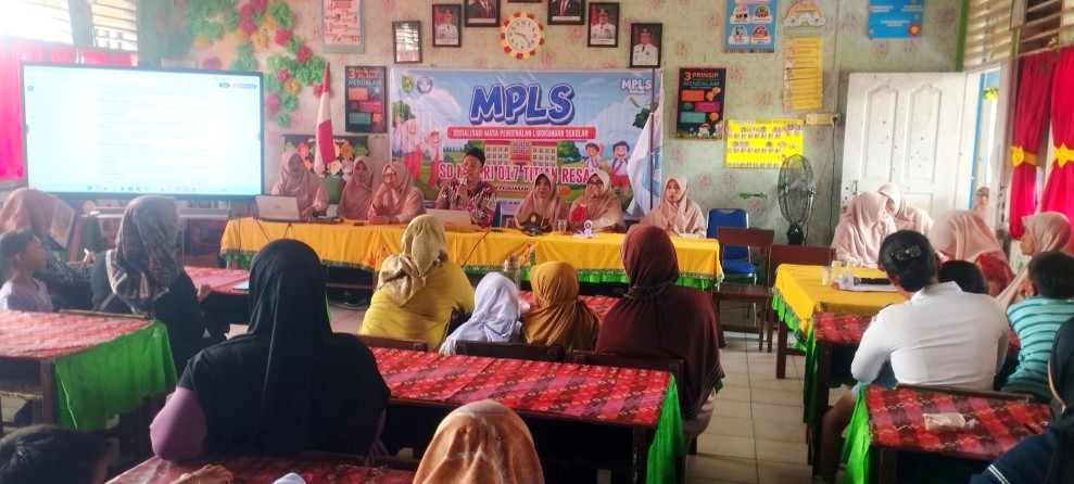 Daftar Ulang Digelar, SDN 017 Titian Resak Sambut 60 Murid Baru Tahun Ajaran 2026/2027