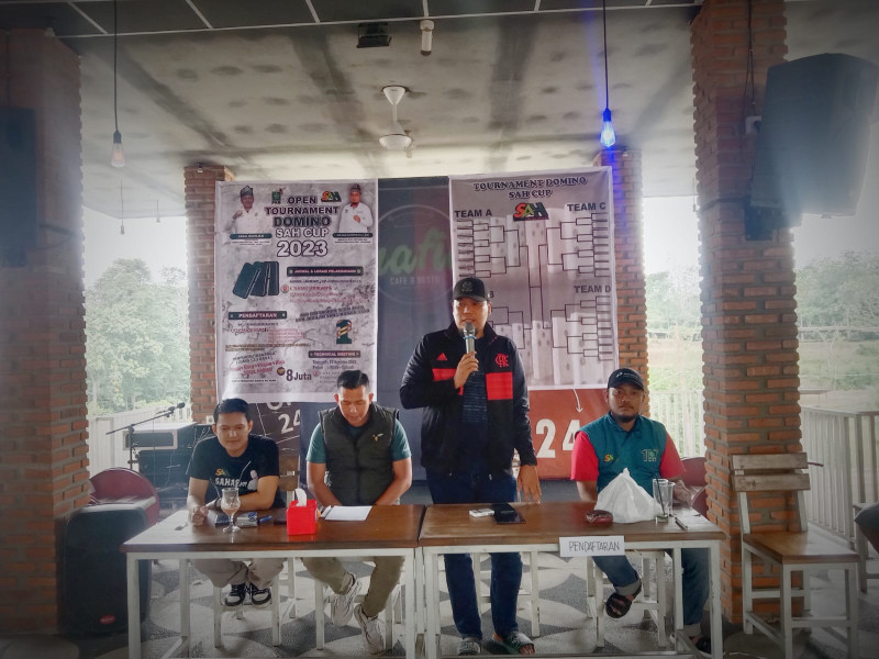 SAH Gelar Open Tournamen Domino di Inhu