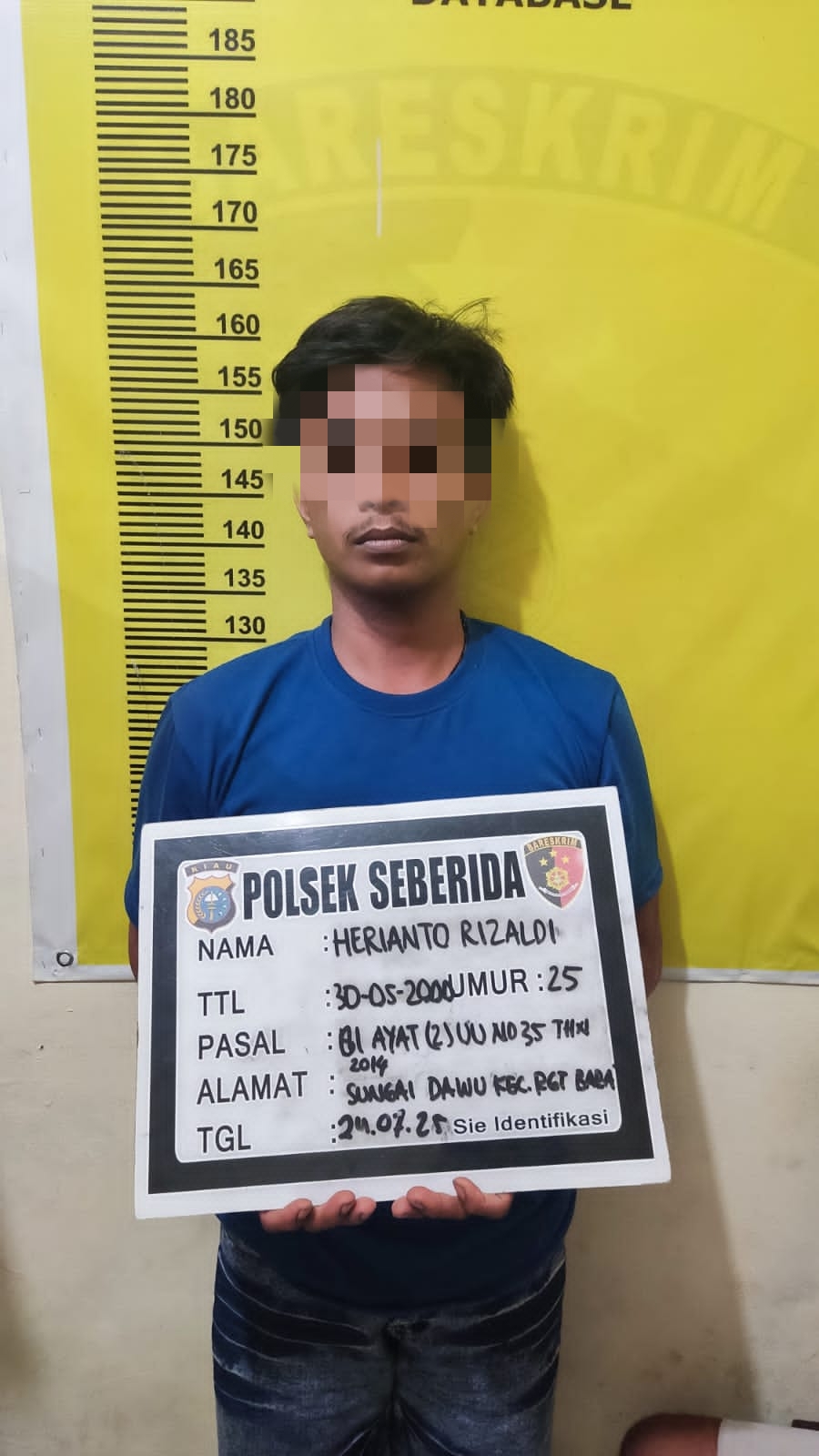 Polsek Seberida Ungkap Kasus Persetubuhan Anak Dibawah Umur, Pelaku Diamankan