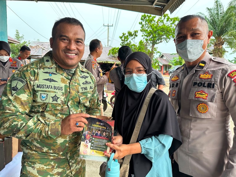 KKP Sespimen Polri di Inhu Berakhir, Serdik Dalami Penanganan Karhutla hingga Turun Langsung Edukasi Warga