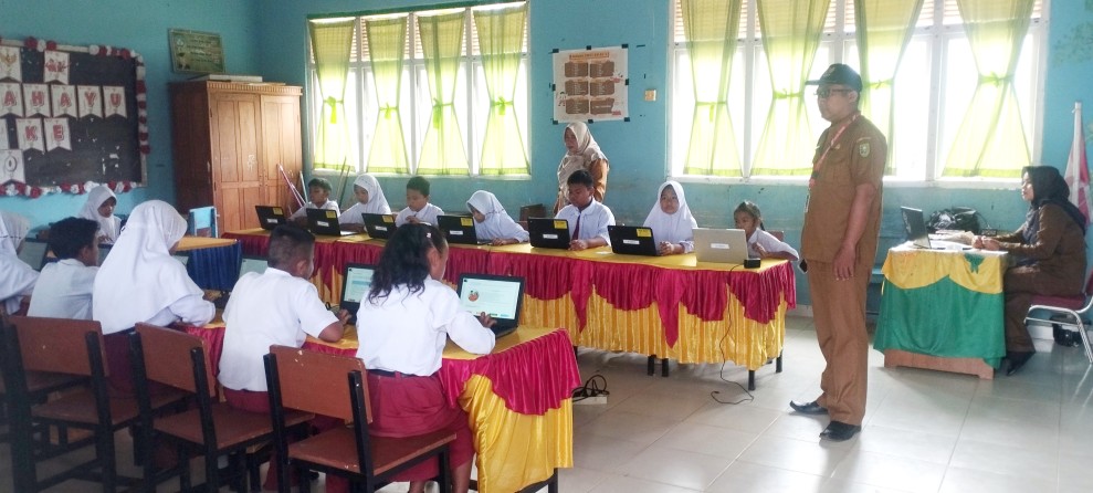 SDN 022 Sei Bangkar, Laksanakan Gladi Bersih Persiapan ANBK