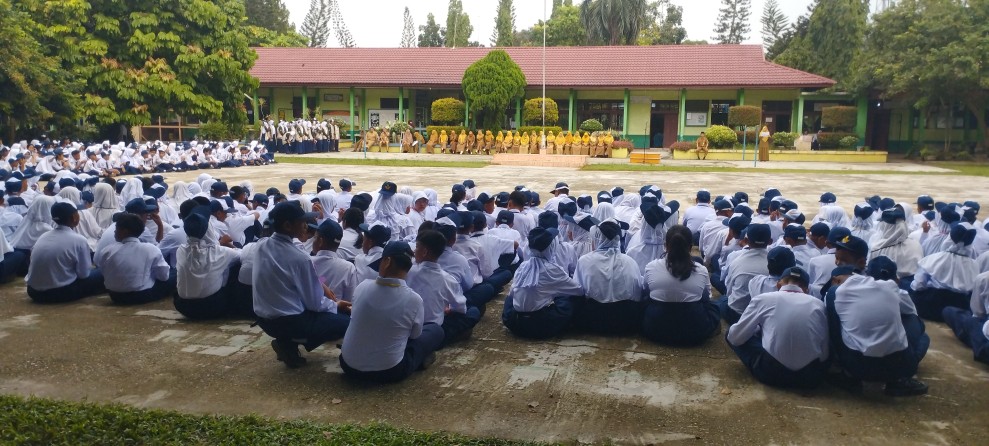336 Siswa Baru SMPN 1 Seberida Ikuti MPLS