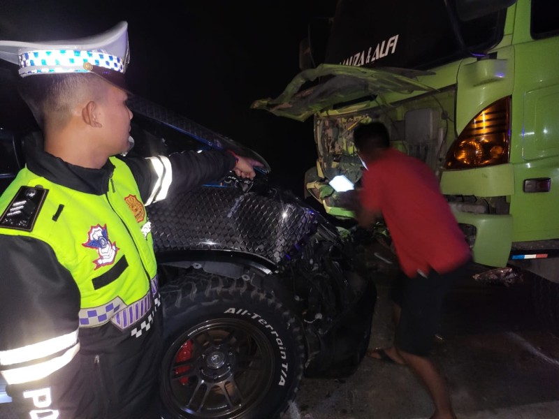 Laka Lantas di Jalan Lintas Timur Seberida, Satu Penumpang Alami Luka Berat