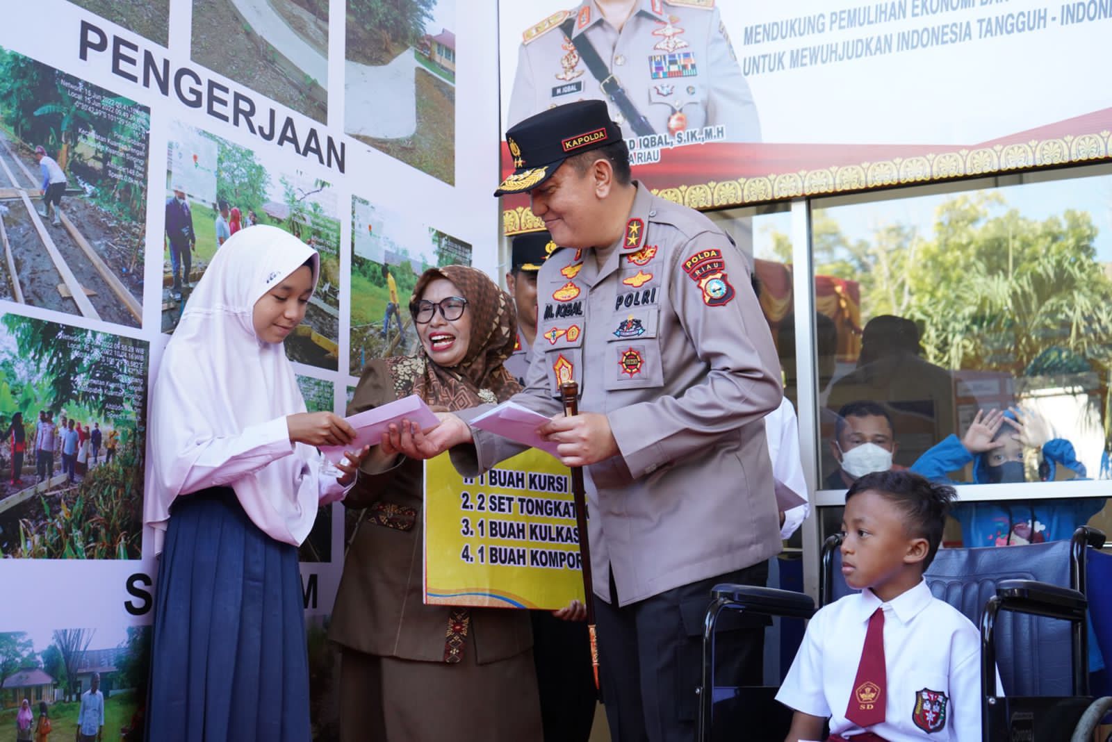 Kunker di Kuansing, Kapolda Irjen Iqbal : Laksanakan Tugas Profesional dan Berwawasan, Santun Serta Humanis