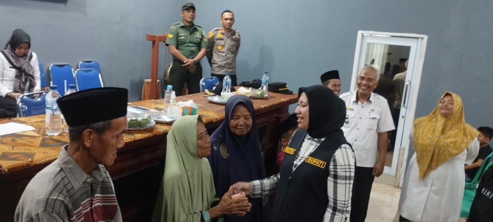 Bupati Inhu, Menyapa 4 Desa Di Kecamatan Batang Gansal