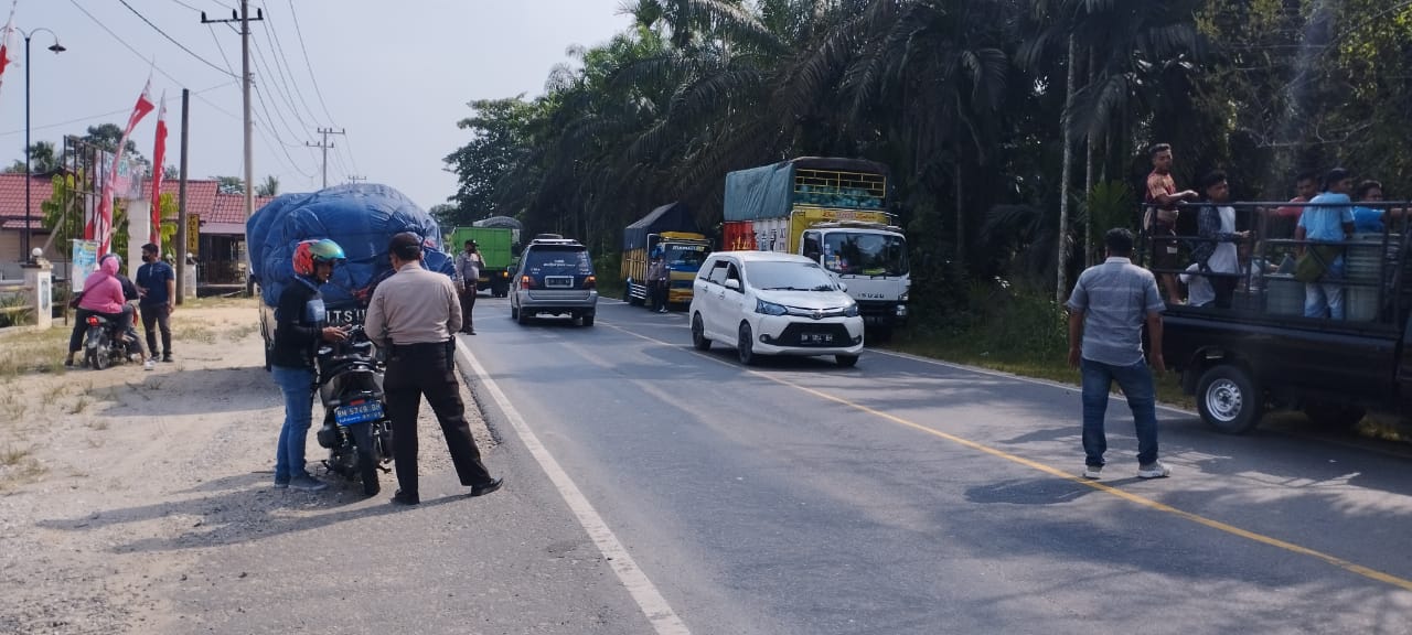 Polsek Seberida Kembali Gelar Razia Vaksin