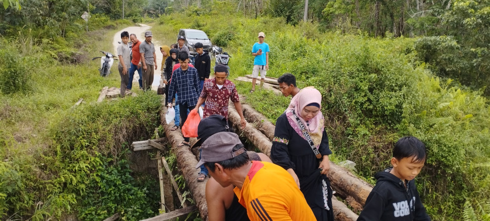 Sempat Makan Korban, Jembatan Danau Tiga Kembali Diperbaiki
