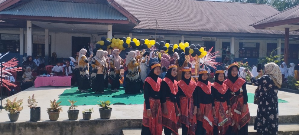 47 Siswa SD 001 Pangkalan Kasai, Gelar Perpisahan Sederhana, Ini Harapan Kepala Sekolah