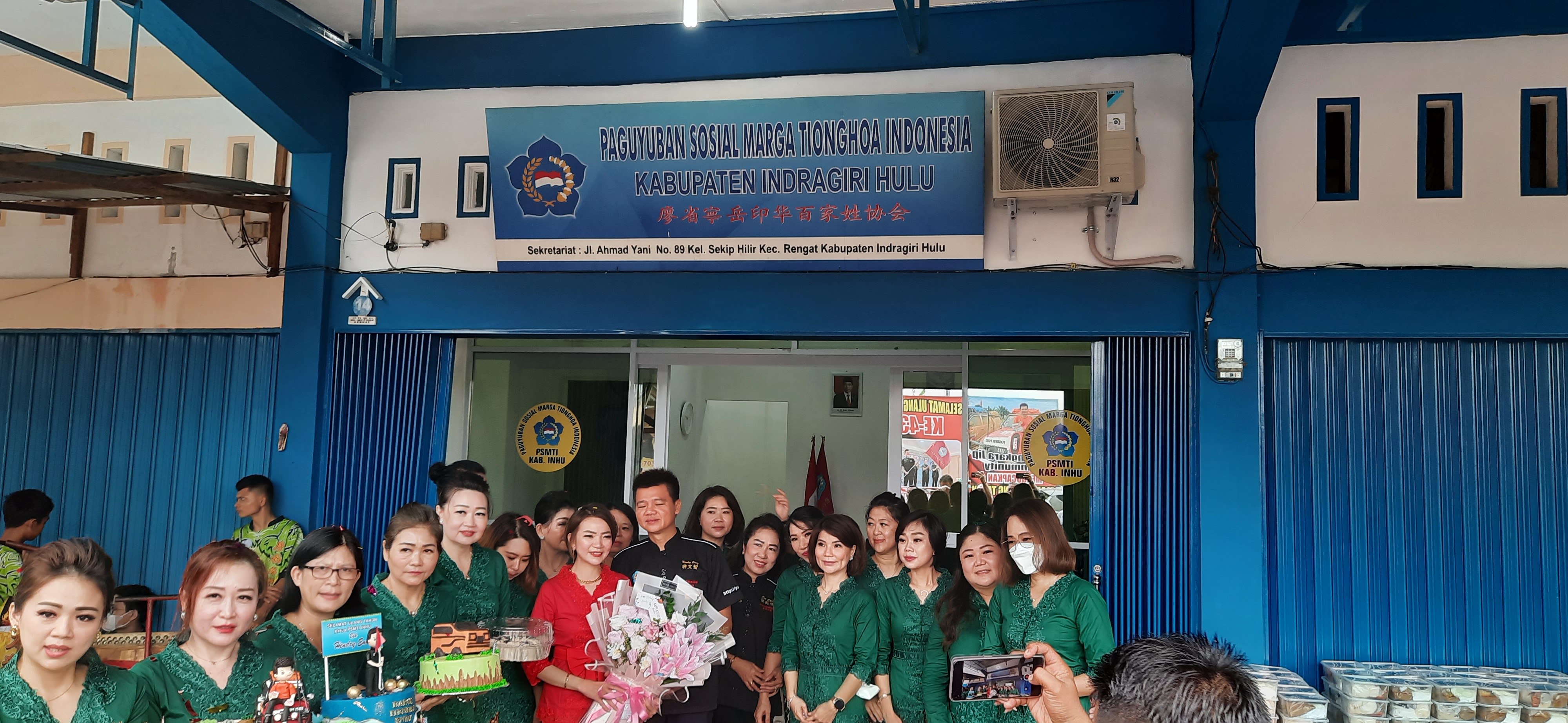 SAH Diresmikan, Etnis Tionghoa Inhu Kini Miliki Kantor Sekertariat PSMTI