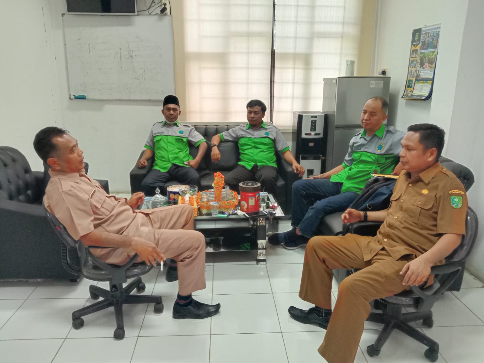 LPLHI-KLHI Inhu Lakukan Audiensi Bersama DLH Inhu