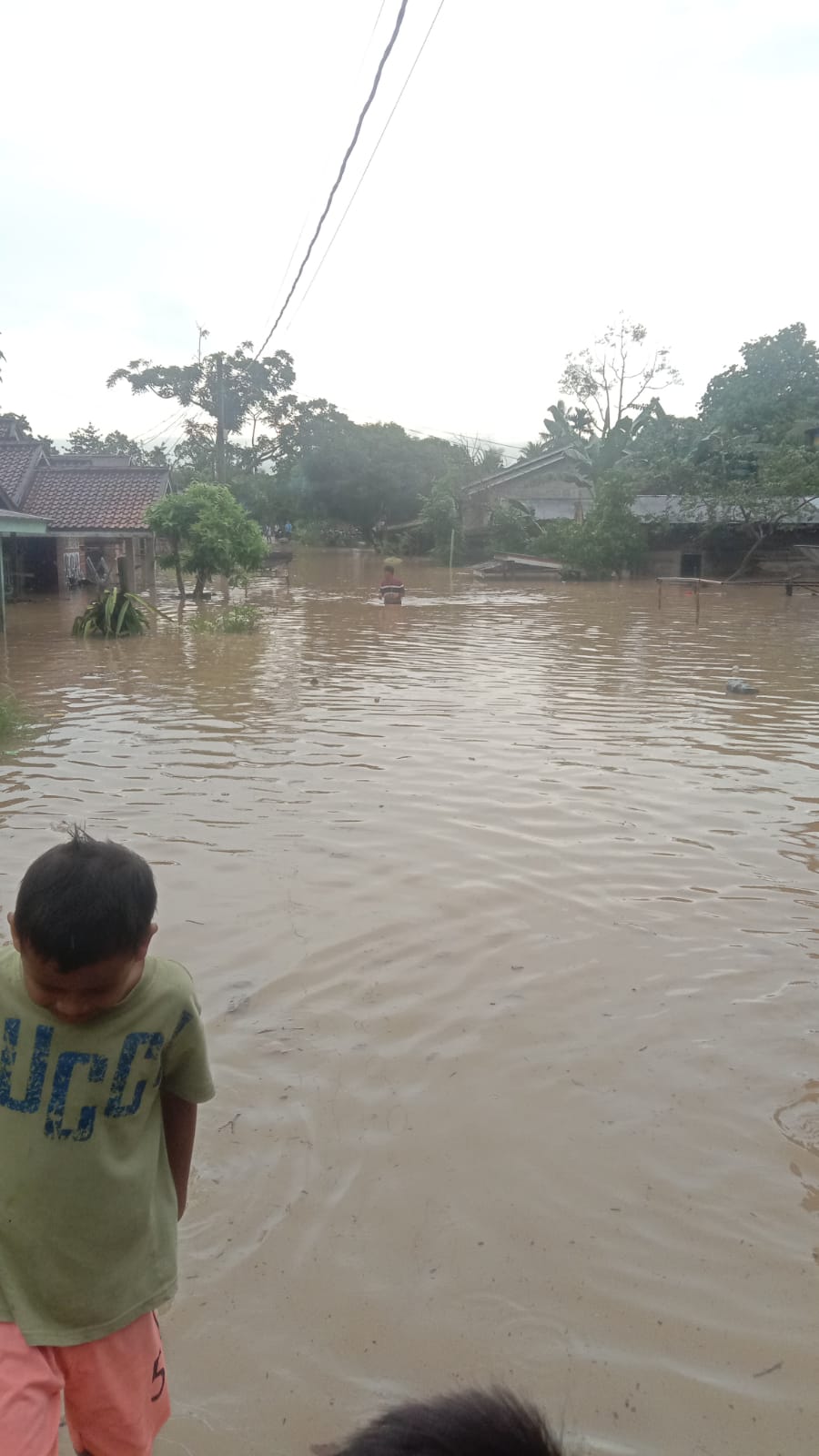 Hujan Deras Picu Banjir di Sejumlah Wilayah Inhu, Desa Sungai Akar Terdampak