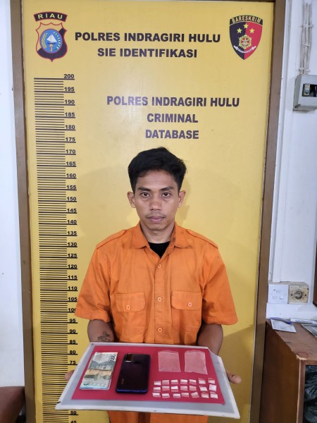 Sering Transaksi Dalam Gang, Renol Diciduk Bersama 21 Paket Sabu Siap Edar