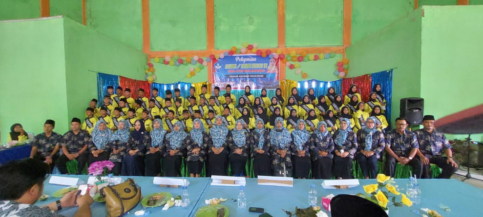 Perpisahan Murid Kelas VI SDN 003 Belimbing, Di Gelar Di Gedung Serbaguna, Ini Pesan Kepsek