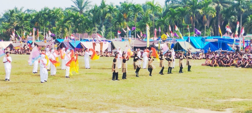 Semarak Hari Pramuka ke-65, Kwarran Seberida Gelar Kemah Budaya Ranting 2026