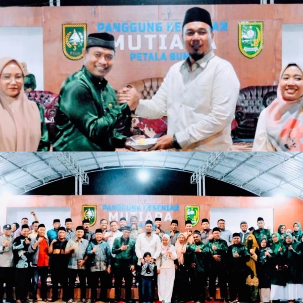Bupati Ade Hadiri Syukuran Hari Jadi Desa Petala Bumi yang Ke-44
