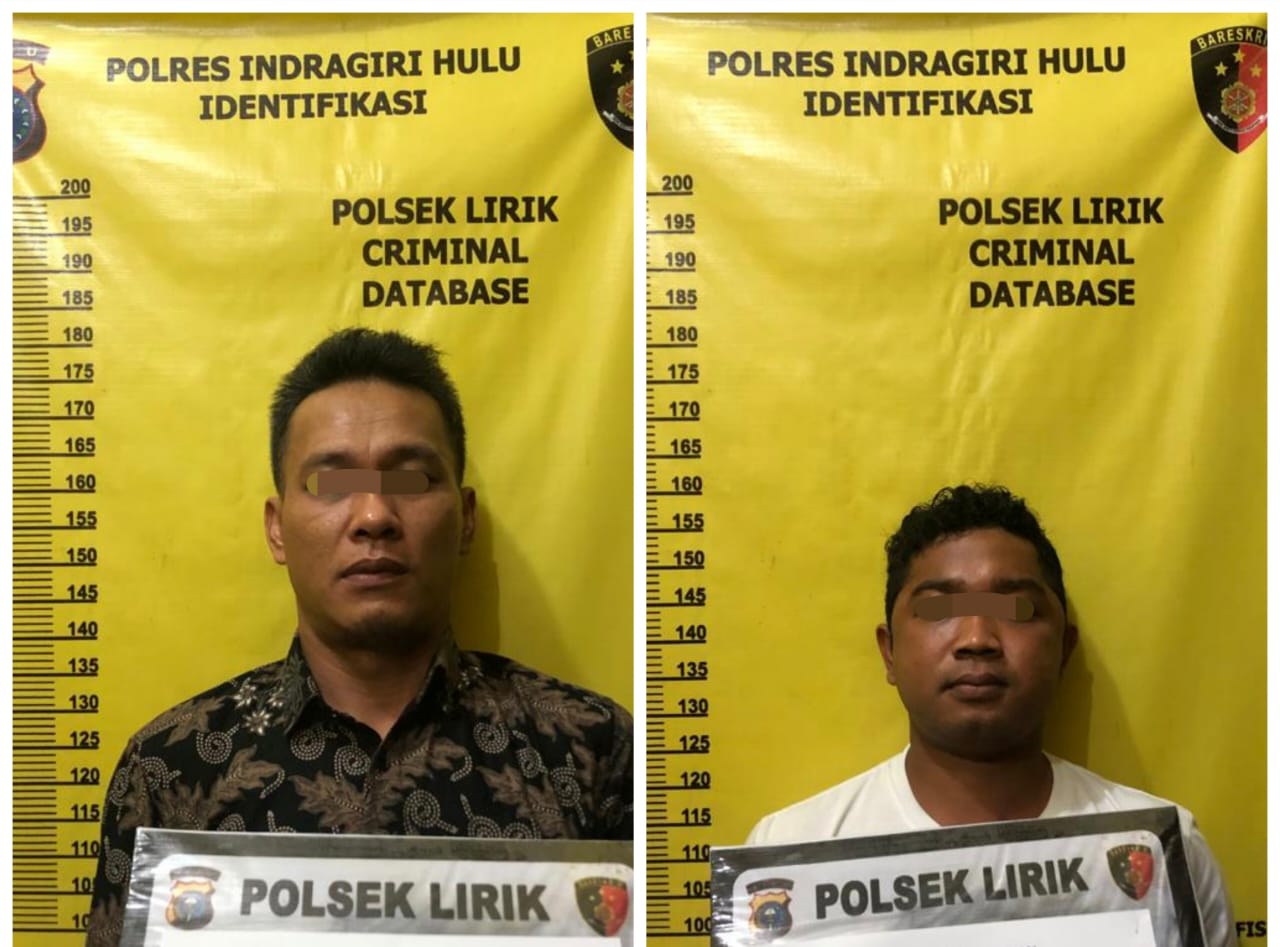 Hampir Setahun DPO, Dua Ninja Sawit Dibekuk Polsek Lirik