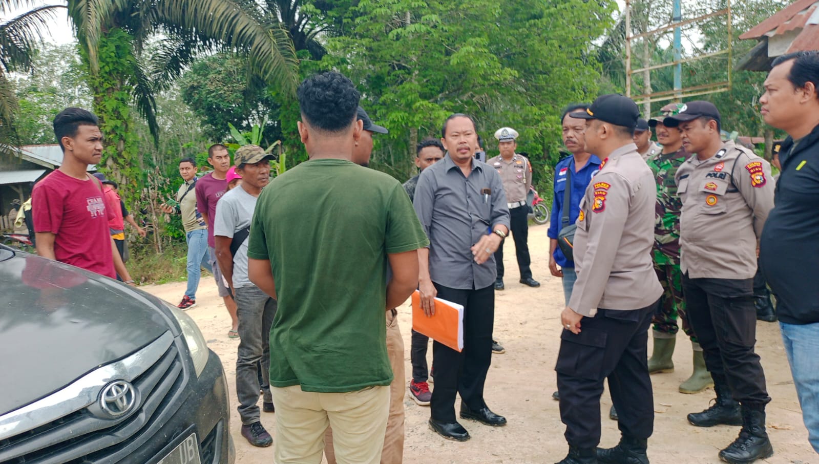 KUD Bina Sejahtera, Hasbi:Kehadiran Polisi di Inhu Bukan Halangi Aksi Masyarakat