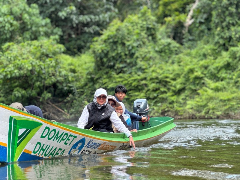 Kolaborasi BGTK Kemendikdasmen Propinsi Riau bersama Dompet Dhuafa Riau Hadirkan Layanan Perahu Pendidikan Pedalaman