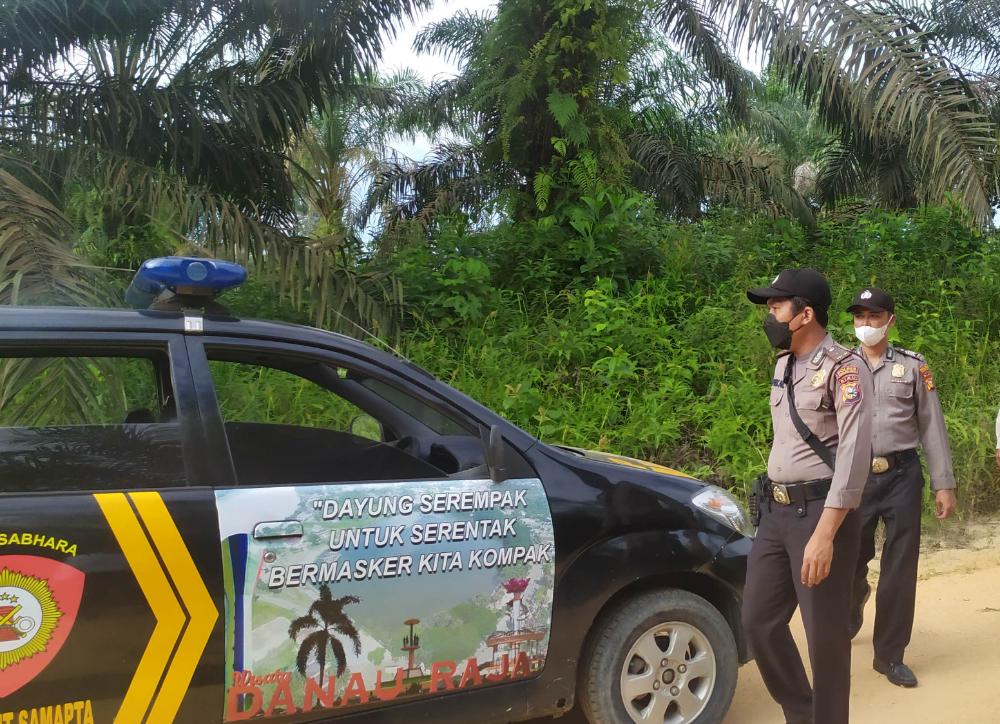 Polsek Seberida Lakukan Patroli Untuk Antisipasi Pencurian Sawit