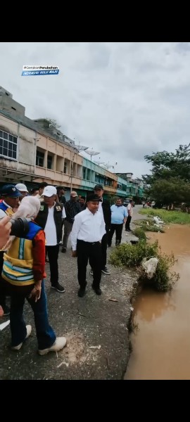 Kompak Ingin Perubahan, Gebernur dan Bupati Benahi Inhu Mulai dari Infrastruktur dan Jembatan