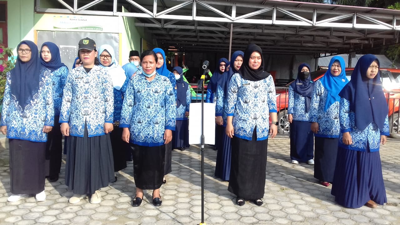 Upacara Peringati Hari Kesaktian Pancasila di SDN 020 Simpang 4 Belilas Berjalan Khidmat