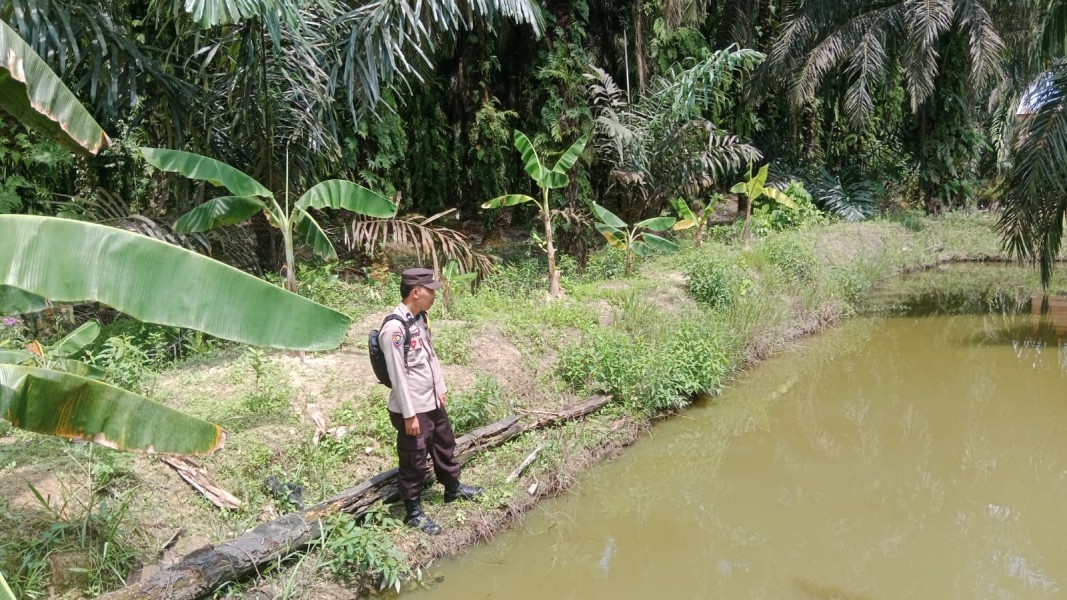 Polri Hadir di Tengah Masyarakat, Dampingi Budidaya Gurame di Seberida