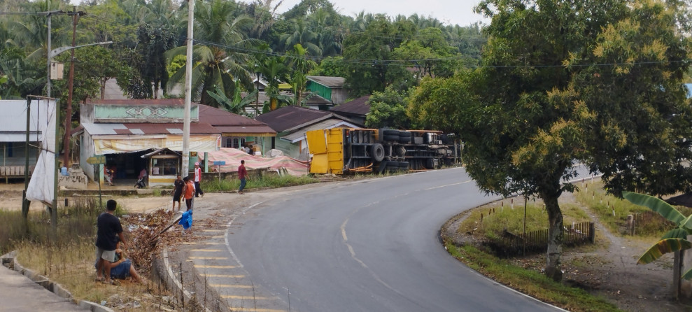Sering Terjadi Kecelakaan, Tikungan Pangkalan Kasai Perlu Pelebaran