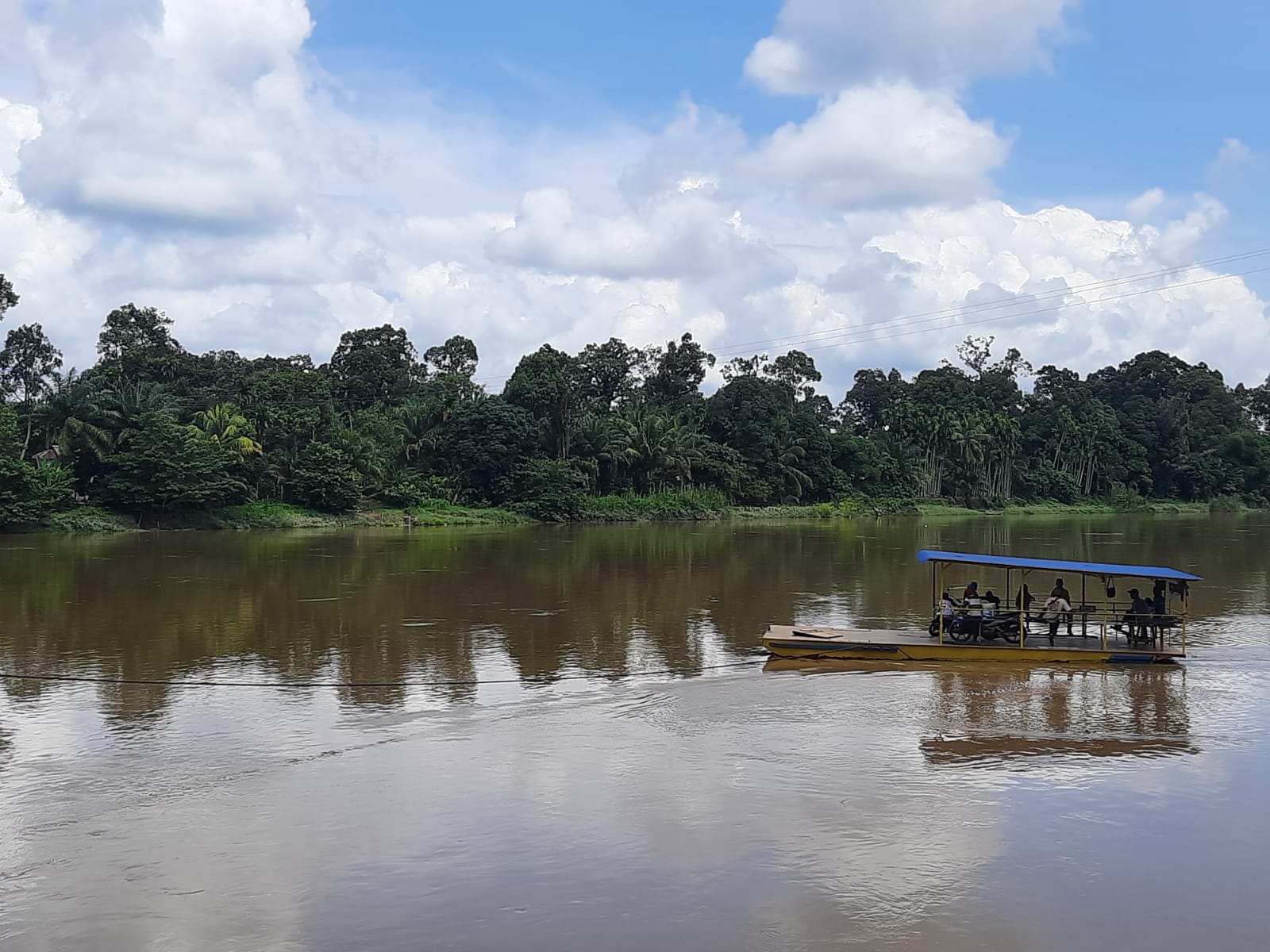 Desa Sungai Guntung Tengah Inhu Gunakan Kompang Tradisional Sebagai Alat Transportasi