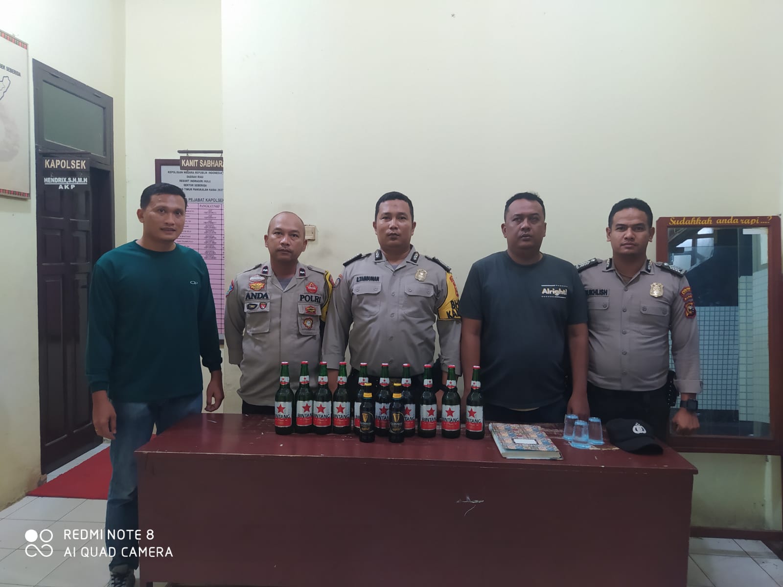 Polsek Seberida Gelar Patroli Operasi Pekat LK 2022, Ini Hasilnya