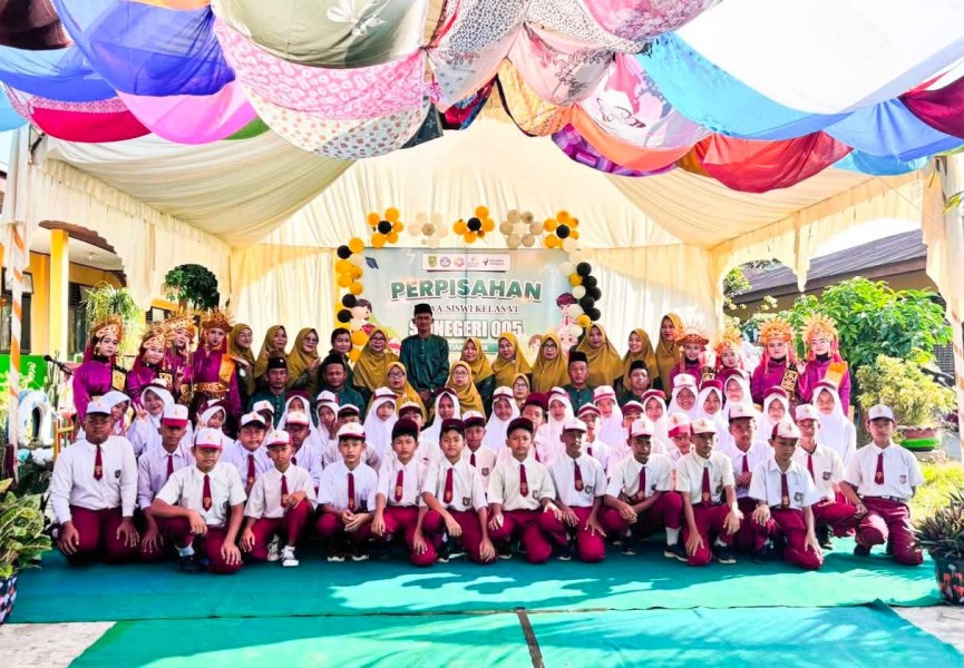 50 Siswa-Siswi Kelas 6 SDN 005 Titian Resak Resmi Dilepas, Dikembalikan ke Orang Tua