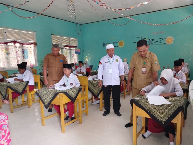 Pelaksanaan UM Kelas VI di MIS Nurul Hidayah Berjalan Lancar