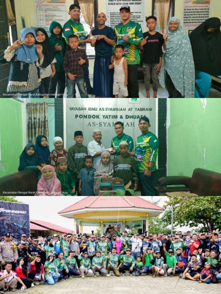 Pokdarwis Desa Kota Lama, Peduli Anak Yatim, Berikan Santunan pada Kegiatan Lomba Meduyan Mancing