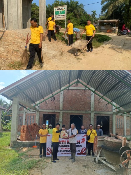 Polsek Seberida Gelar Bakti Religi dalam Rangka Memperingati HUT Bhayangkara ke-79