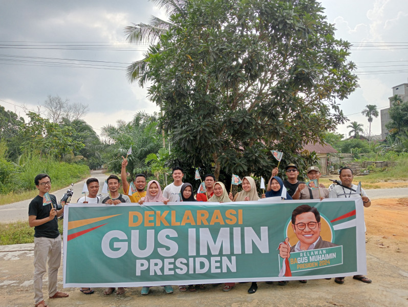 Siap Dukung Muhaimin Jadi Presiden 2024 Kelompok UMKM Inhu Gelar Deklarasi