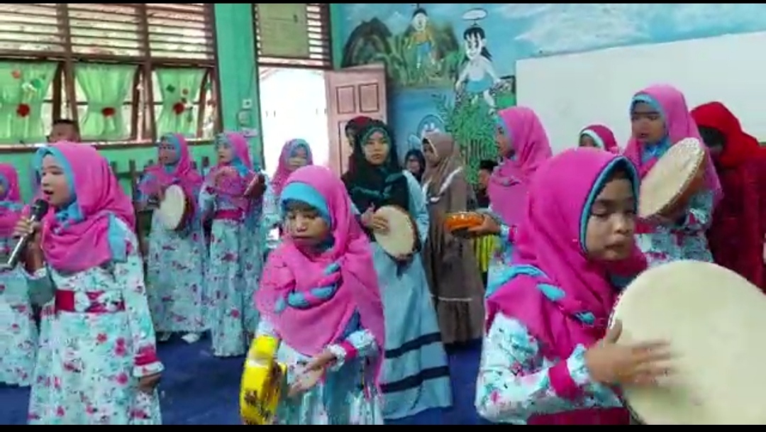 SDN 020 Simpang 4 Belilas, Peringati Maulid Nabi Muhammad SAW