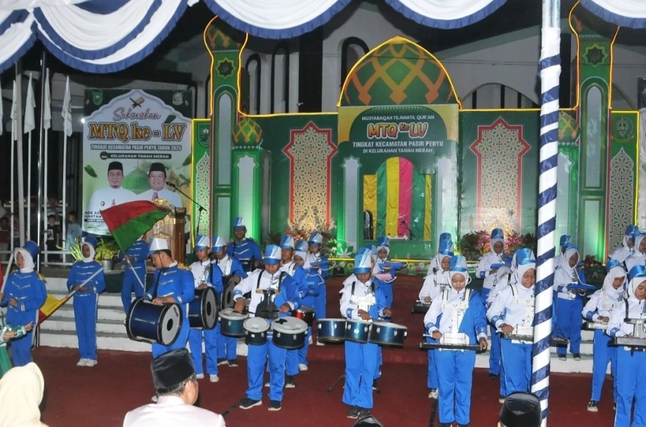 Wabup Hendrizal Buka MTQ ke-55 Tingkat Kecamatan Pasir Penyu
