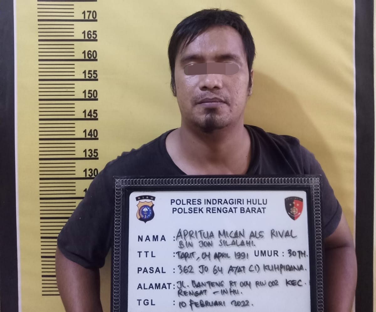 Buser Polres Inhu dan Polsek Rengat Barat Ringkus Jambret di Sei Dawu